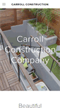 Mobile Screenshot of carrollconstruction.net